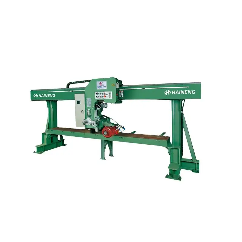 Custom curved linear edge grinder rock cutter automatic edge polishing floor brick saw stone cutting machine