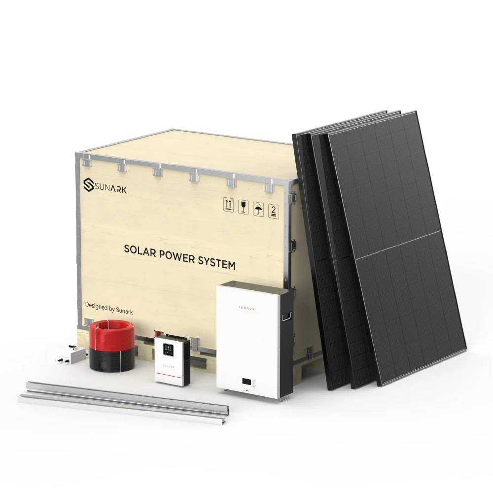 Sunark Mppt Off Grid Solar Hybrid Inverter 1000VA 1500VA Grid Tie Inverter With Ip65 Protection