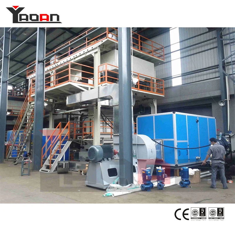 Hot Topic AFSJ1600 Good Strength Tasteless SMS PP Meltblown Nonwoven Fabric Making Machine