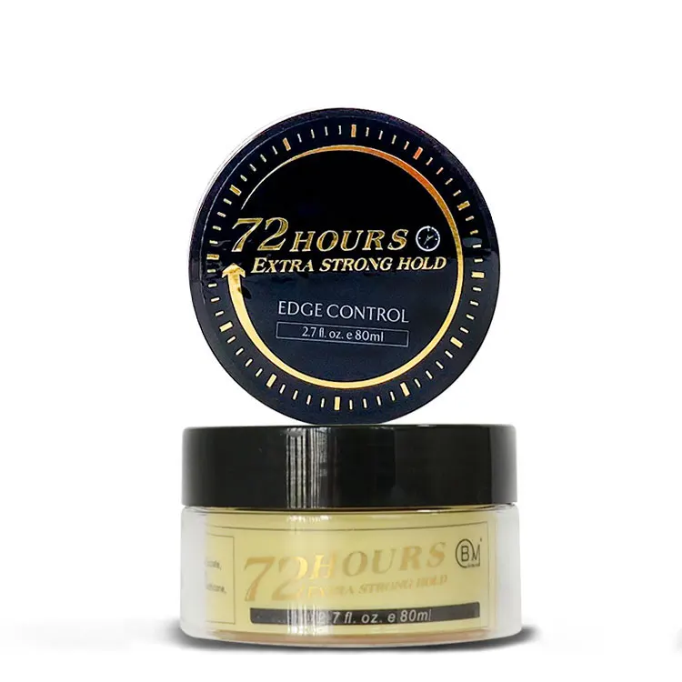 Private Label Long-lasting Edge Control Gel Strong Hold Hair Wax Vendor