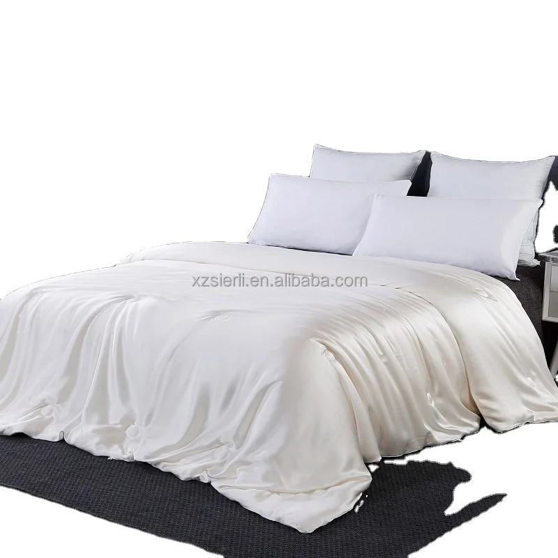 Chinese Wholesale 100% Silk Filled Duvets With Mulberry Silk Fabric /silk Comforter/silk Filled Quilt