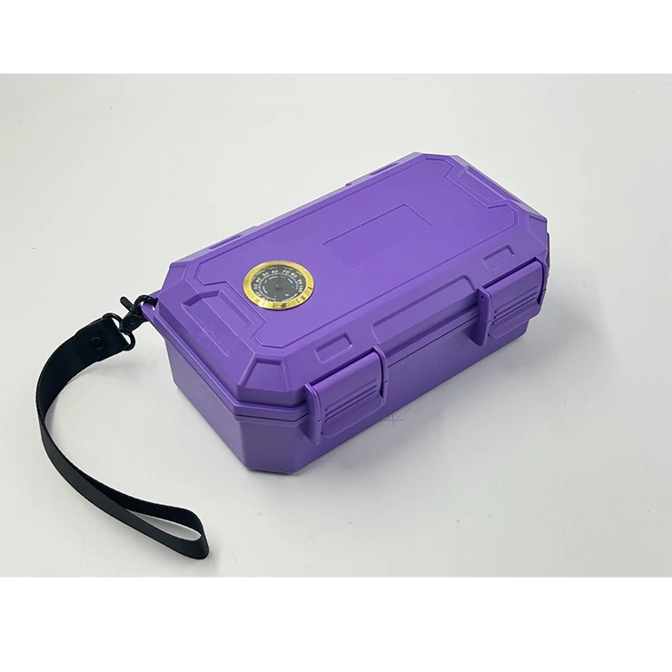 Manufacturer NEW Design three layer cigar stash box plastic cigar humidor travel portable cigar case for Send gifts