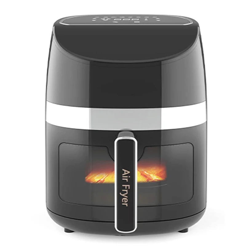 Mini 4L Multifunctional Digital Smart Air Fryer With Led Touch Screen No Oil Healthy Frying Grilling