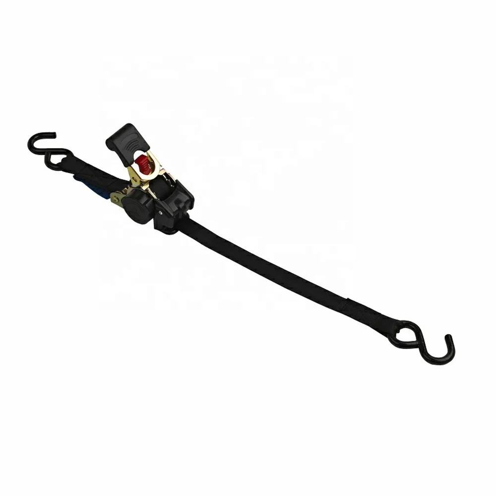 Hot selling cheap safe retractable ratchet strap,ratchet tie down strap
