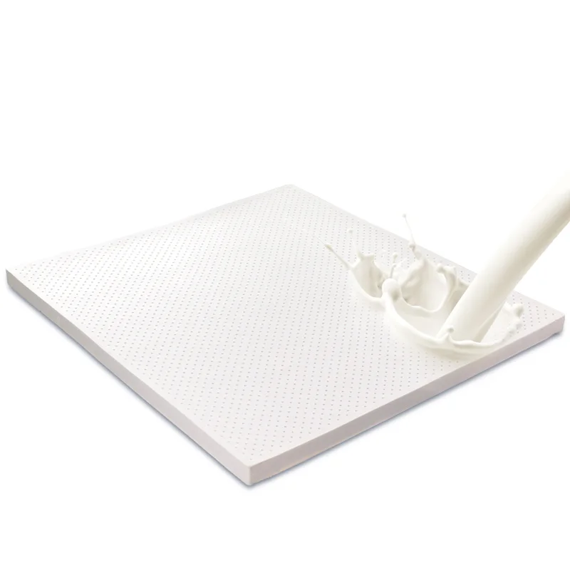 Safe and non-toxic healthy popular queen size nature latex mattress