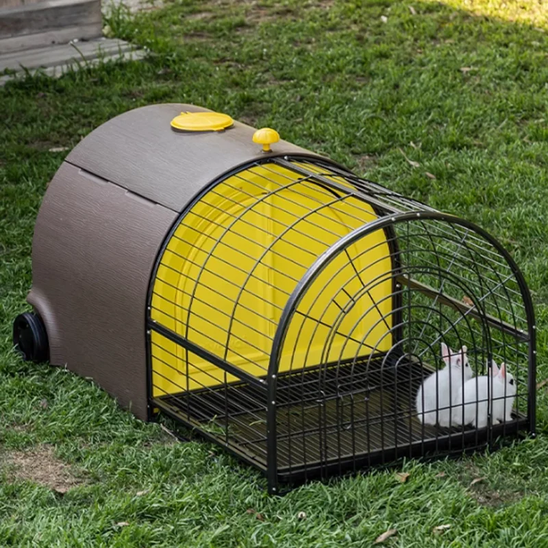 European Style Plastic Rabbit Cage Trays Rabbit Cage For Guinea Pigs Or Rabbits