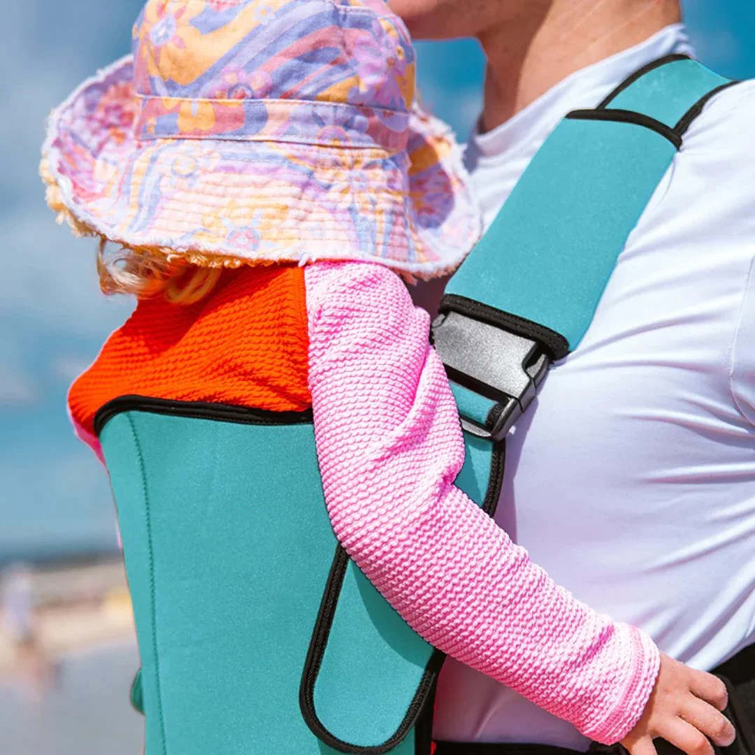 Waterproof Neoprene Baby Carrier Ergonomic Hip Seat Carrier Infant Chest Holder for  Pool Beach Snow