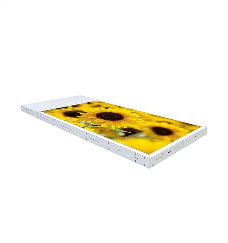 43-Inch Dual-Sided Hanging Touch LCD Advertising  Video Display for Education Shopping Malls Wayfinding Medical Treatment Cars