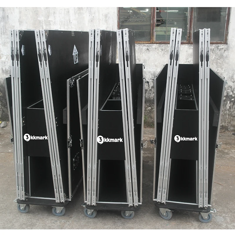 kkmark indoor Portable Drum display Quickly Assemble event Intelligent Modular smart Stage Platform with Riser