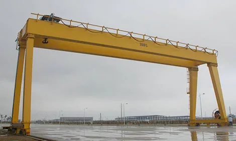 Factory Supply RTG Mobile Container Gantry Crane with Electric Power 2ton 4ton 10ton 50ton movable rail mounted gantry crane