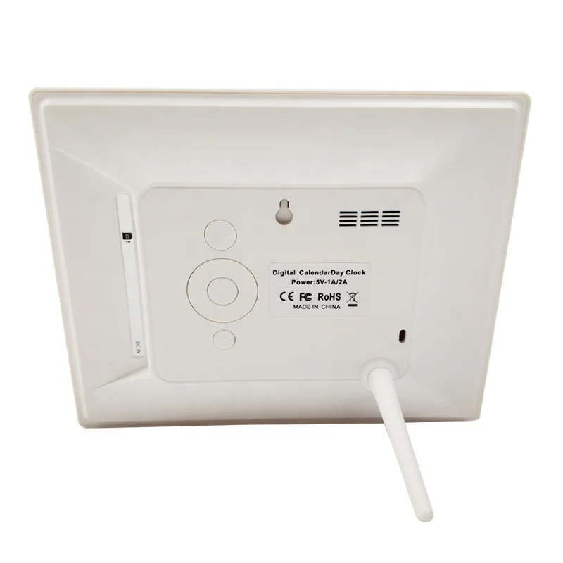 Popular electronic big digital time alarm clock dementia clock led analog clock with digital day date