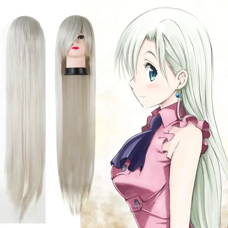 Anime The Seven Deadly Sins Elizabeth Liones Cosplay Costume Women Pink Skirt Summer Halloween Belt Bow Tie Clothing Set