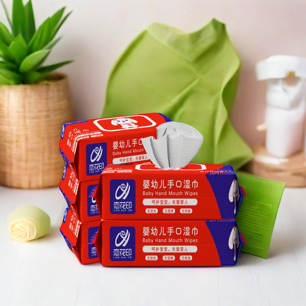 Organic China Private Label Disposable Natural Water Sanitary Sensitive Baby Wet Wipe For Manufacturer