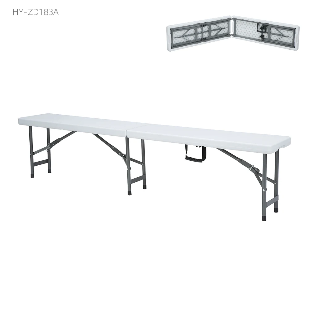 grandpa garden folding substitute bench white plastic folding Simple Outdoor Wholesale Portable Retractable table benches design