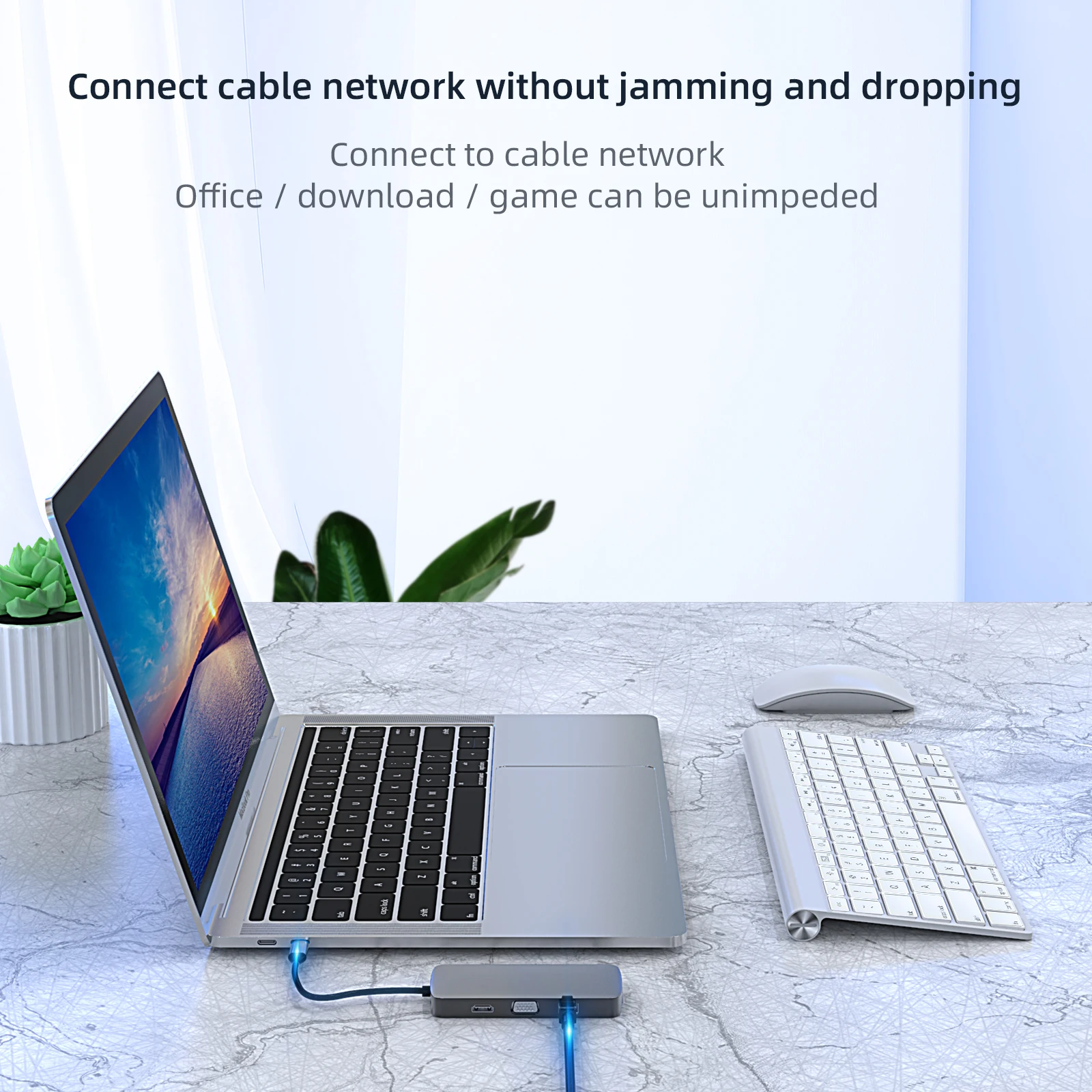 10 порт типа c концентратор USB type C для HD-MI USB3.0 USB2.0 * 2 SD TF RJ45 VGA AUDIO3.5mm звуковых частот USB-C PD