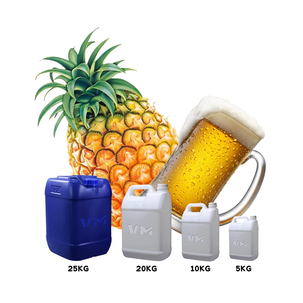 Vaping Muster Quality Pineapple Beer Aroma for Liquid Concentrated oem odm Flavor for Vaporizers