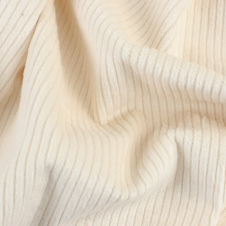 High quality 8-Rib high elastic cotton corduroy fabric Autumn and winter cotton coat pants clothing fabric