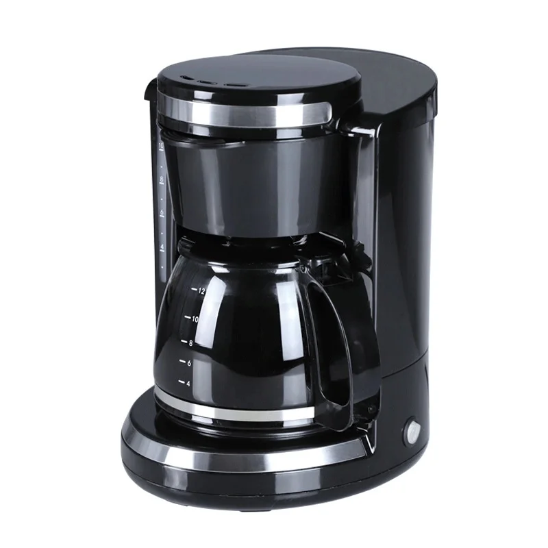 10 Cup Electric Drip Coffee Maker for Home or Hotel Use PP Housing Digital Buttons LCD Display Auto Shut off with Cone Filter