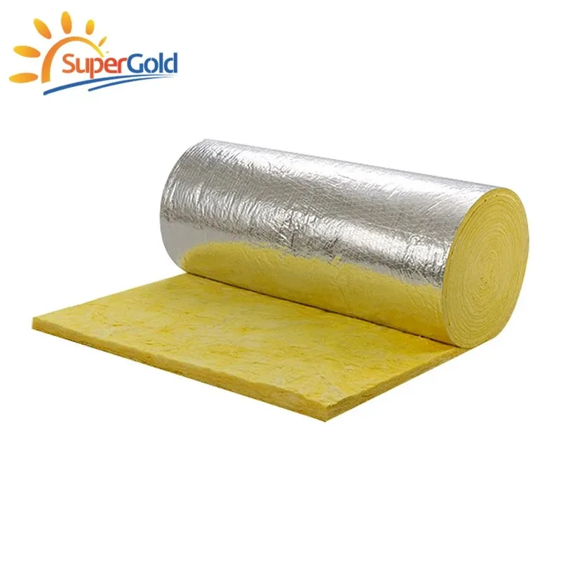 SuperGold woven aluminum foil film fireproof aluminum foil roll for insulation blanket