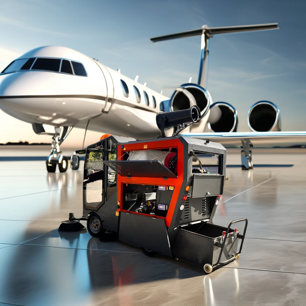 VOL-2300 Factory Price Ride-On Electric Road Sweeping Cleaning Machine Industrial Street Floor Sweeper Car Automatic Motor/Brush