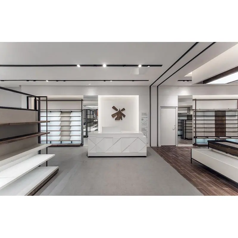 High End Wood Socks Wall Unit Display Cabinet Shelf