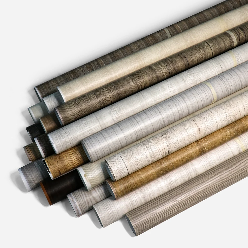 Wooden Grain Decoration Pvc Floor Film Linoleum Roll Floor Linoleum Flooring Rolls Pvc Vinyl With Great Price