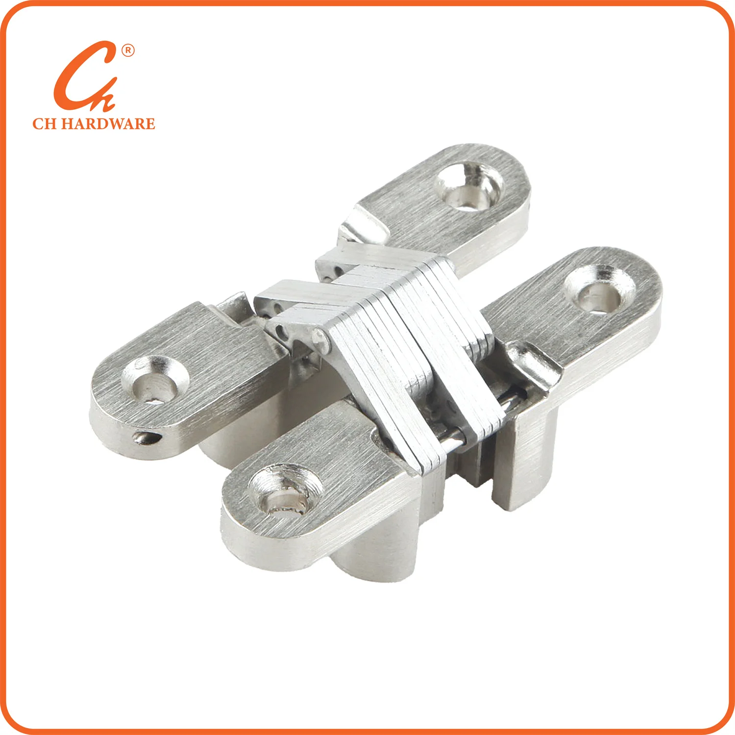 Heavy Duty 180 Degrees Zinc Alloy Invisible Door Hinge Hidden  Concealed Hydraulic Hinge
