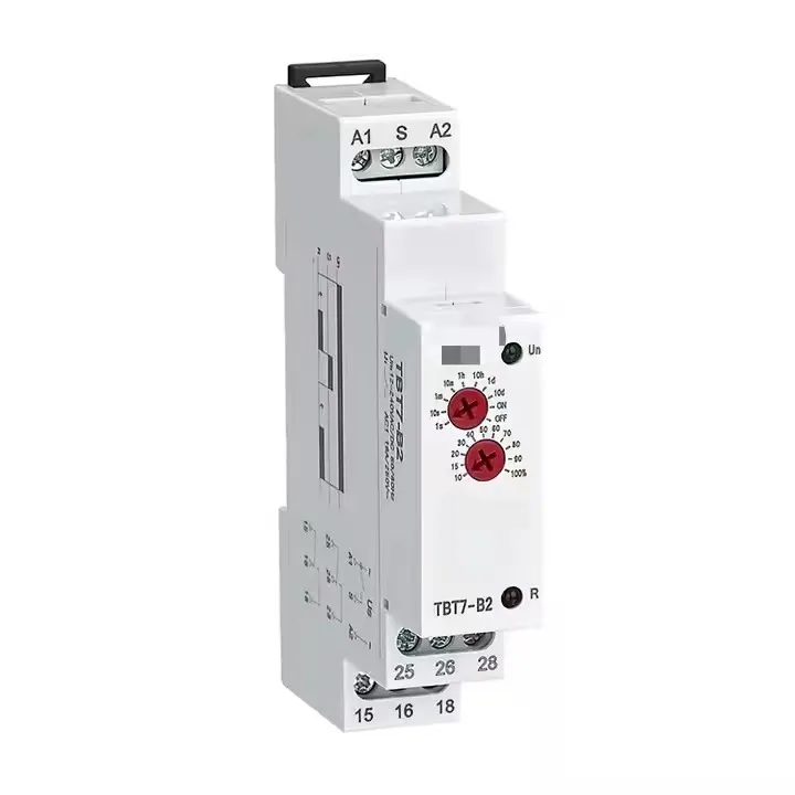 Premium Seller Brand New Original TBT7-B2 AC220V Din Rail Delay On Single Function timer Time Relay in stock