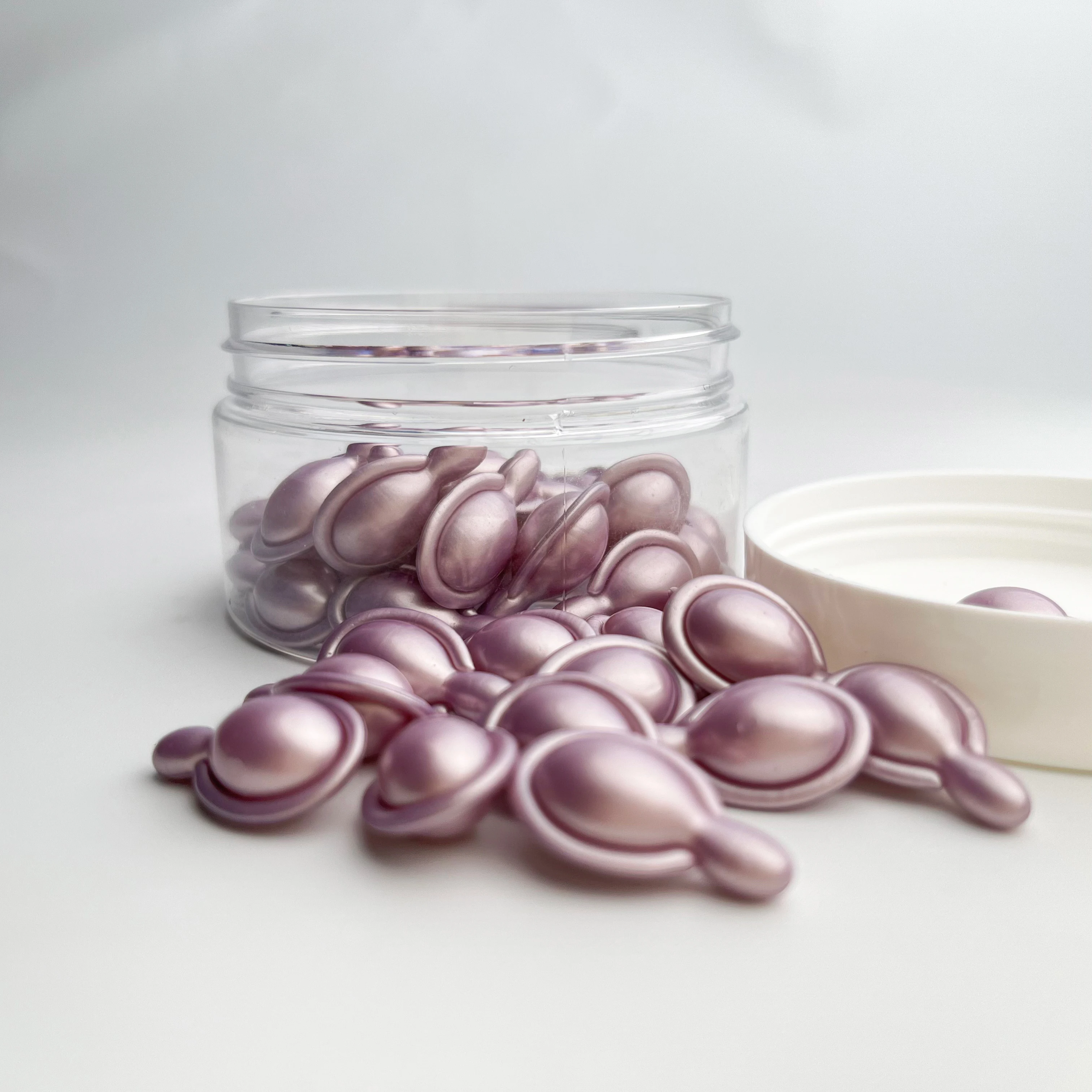 Custom Logo Beauty Care Capsules Serum OEM Factory Six Peptides Serum Private Label Capsules Serum With Hexapeptide For Eye Care