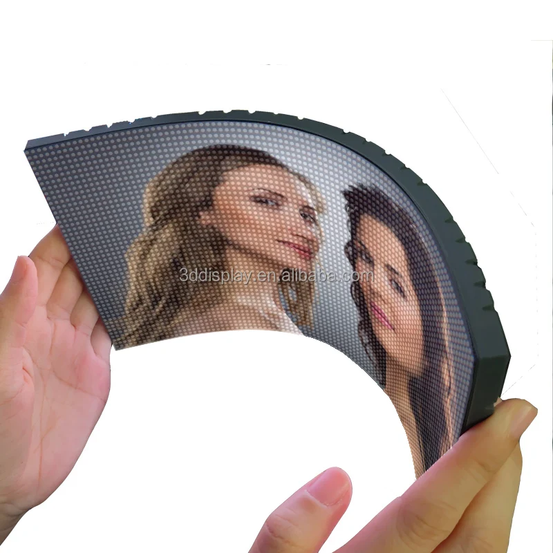 2021 new arrival GOB flexible led panel P1.8 P2.5 Advertising Led Display anticollision flexible led display indoor