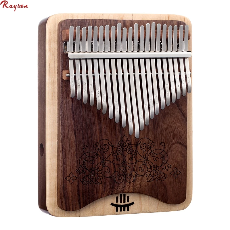 2 layers kalimba 21 key high quality kalimba key set with kalimba case