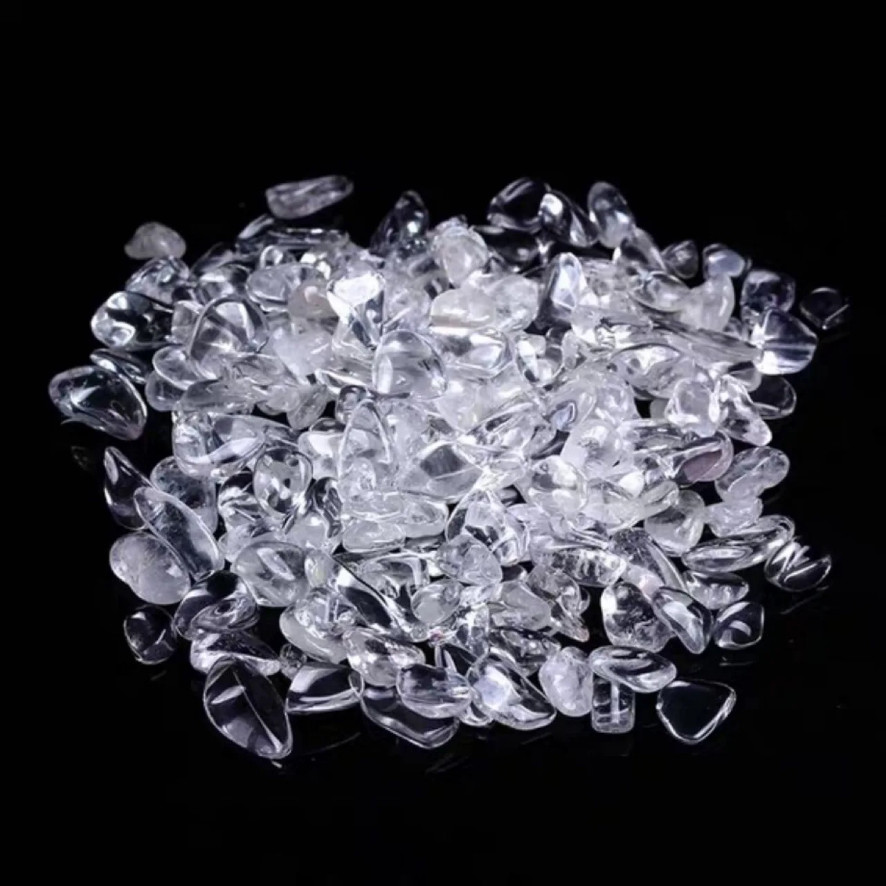 Natural Quartz Rock Crystals Gem Healing Stones Gravel Tumbled Stone