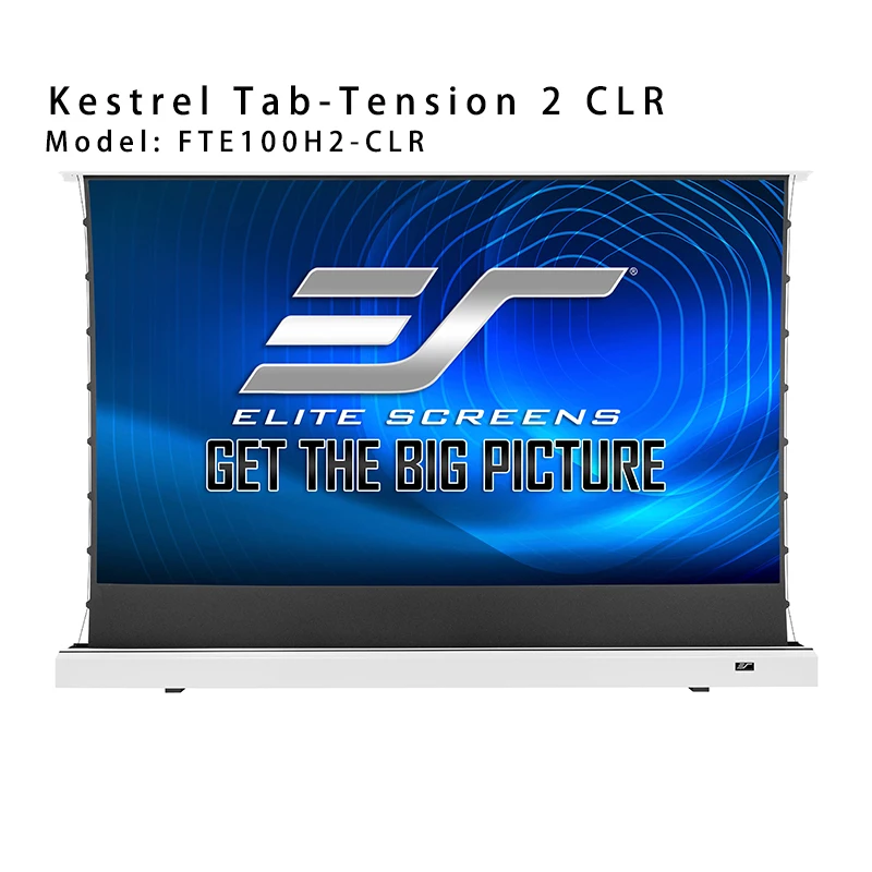 16:9, сверхкороткий потолочный светильник, отклоняющий (CLR/ALR), 100 дюймовый Электрический напольный проектор, экран