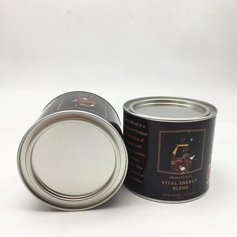 Оригинальный размер, герметичный бумажный материал, молочный порошок, банка