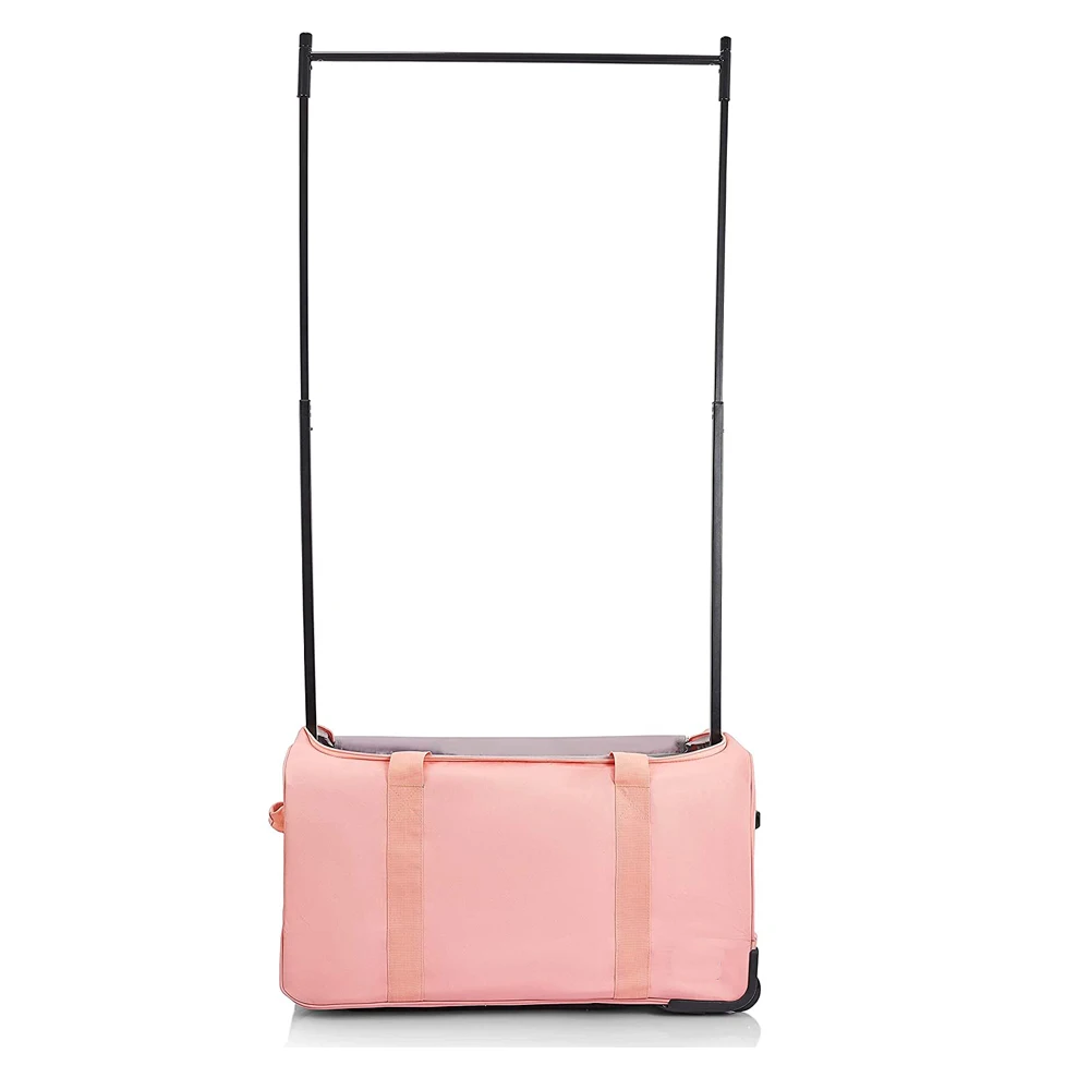 Rolling Travel Bag Duffel Bag Dance Bag with Garment Rack