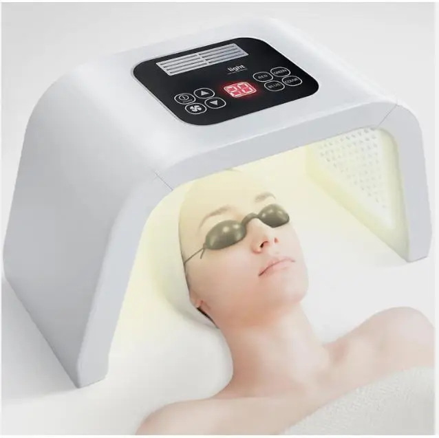 LED Spectrometer Colorful Photon Skin Rejuvenation Instrument PDT Folding Large Row of Lights Light