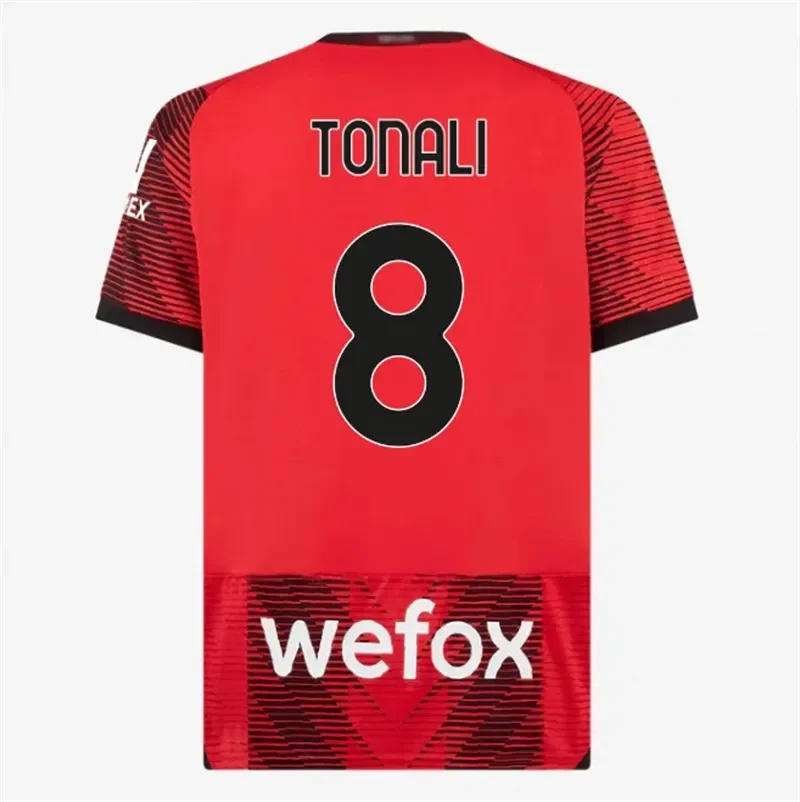 Футбольные майки 23/24 IBRAHIMOVIC GIROUD 2023 футболка THEO BRAHIM TONALI ROMAGNOLI R.LEAO S.CASTILLEJO KESSIE Футбольная форма