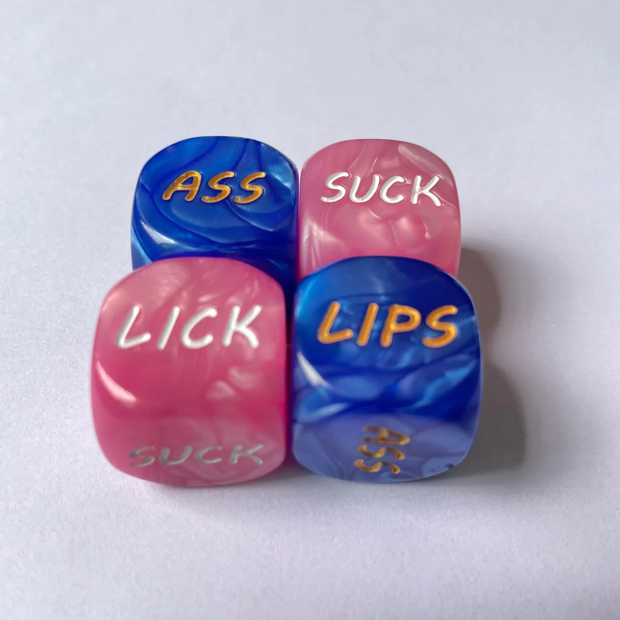 2pcs Sex Toys For Couples Adult Games Funny Sex Dice 6 Sides Sex Romance Love Humour Erotic Craps Dice Bar Toy Couple Gift