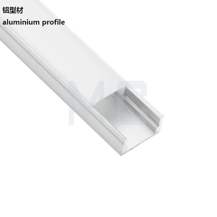 led aluminum profile show box/two layers sample box, HOT SALE 17mm led profile aluminium channel