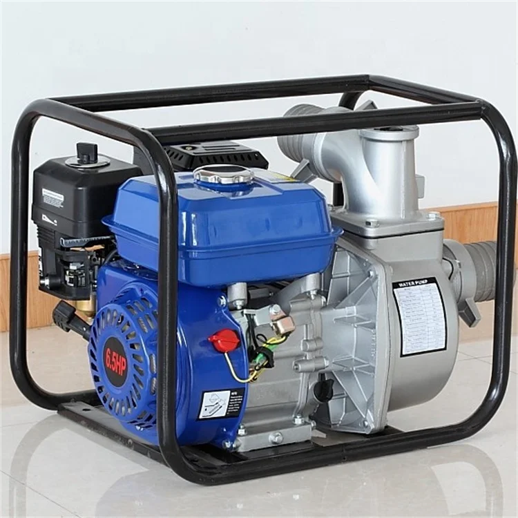 Motobomba 6,5 Hp 6.5Hp Wp30 3 дюймов 3 дюймов портативная мойка высокого давления бензиновый двигатель водяной насос для орошения