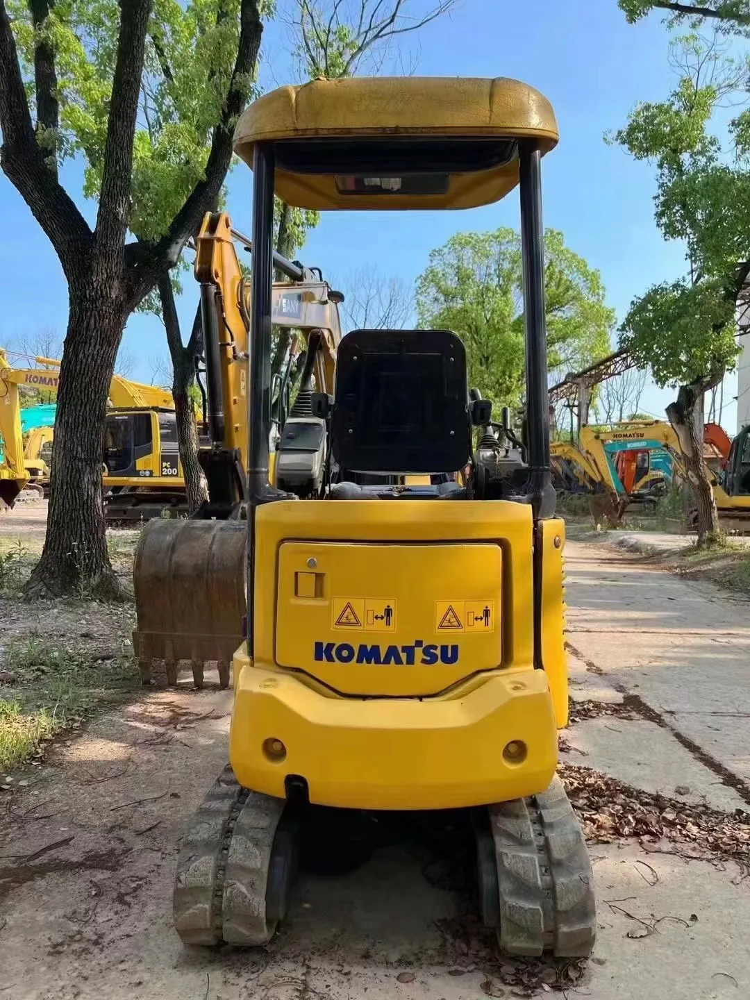 Mini Komatsu PC18MR Hydraulic Tracked Excavator 1ton 1.8ton 2ton 3 ton Used Komatsu Excavator PC18