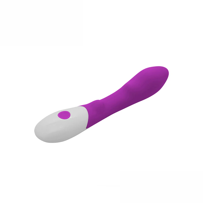 Cheaper price AAA Batteries Charging G Spot 7 Vibrating sex toys Body Silicone Massage Stick Mini Massage