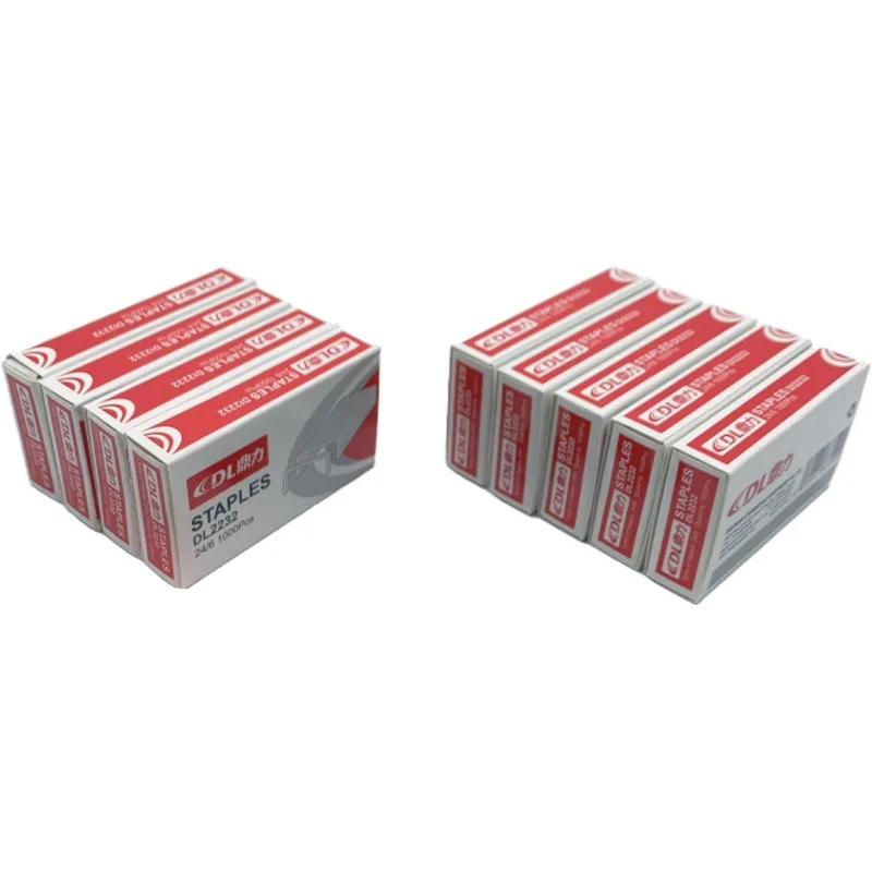 Office Binding Stationery Supplies High Quality Uniform Staples 24/6 General Staples Metal Binding Staples