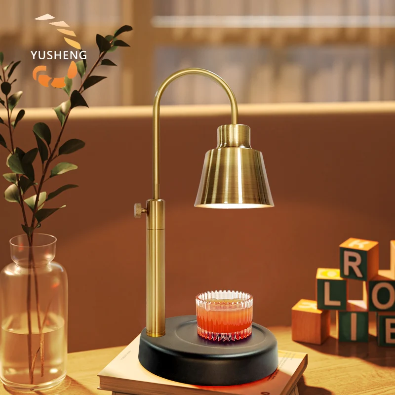Hot Fashionable Candle Warmer Lamp Aromatherapy Wax Melts Burner Retractable Extension Height Home Decor Table Lamps