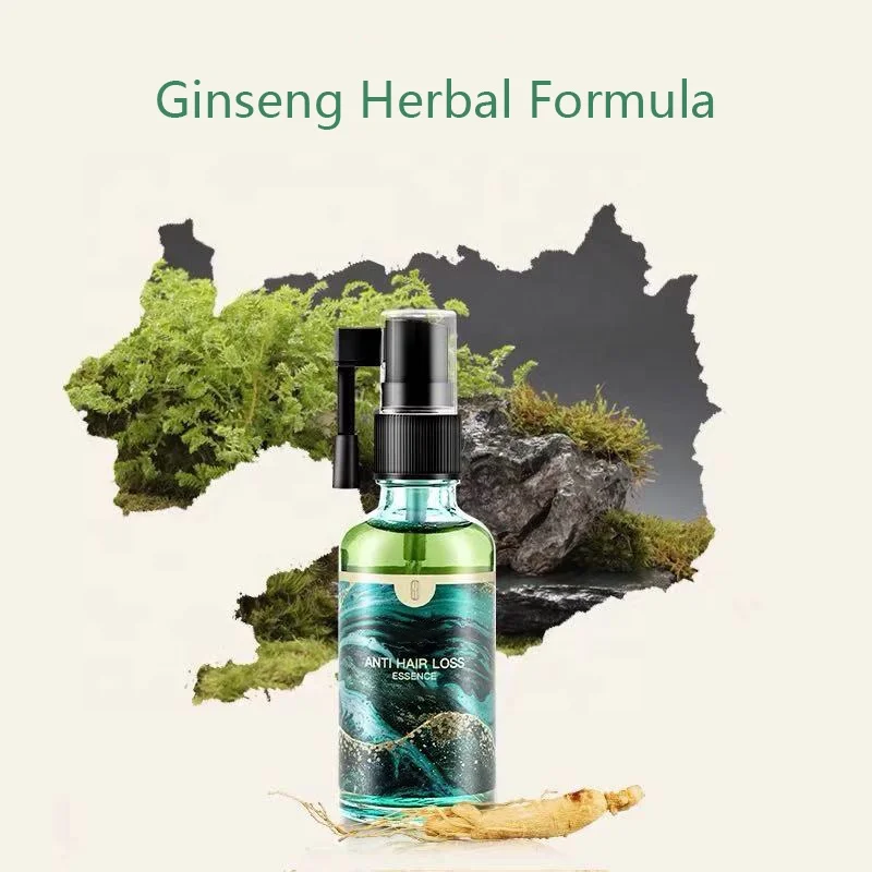 High Quality Private Label Hair Growth Anti Hair Loss Serum Fall Ginger Hair Growth Oil