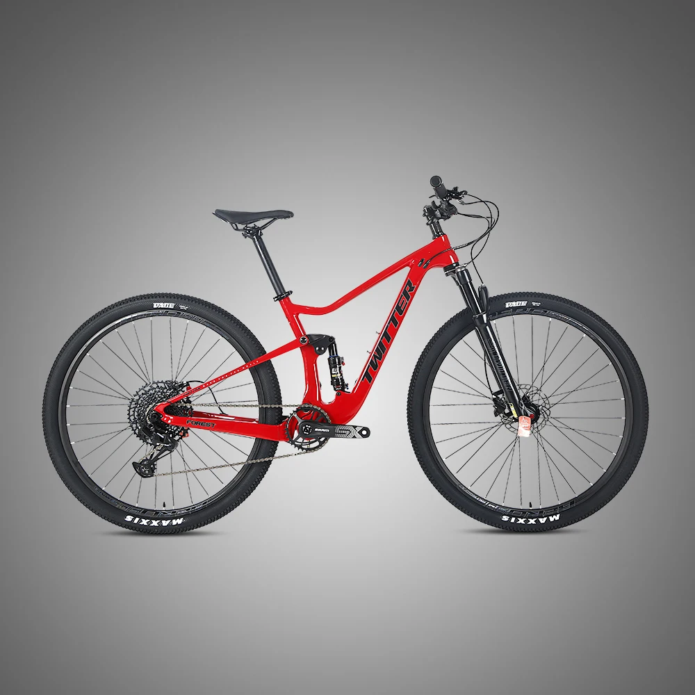 Hot Sale Mountain Bicycle FOREST NX-12 Speed Dual Suspension T000 Carbon Fiber  Road Bikes Carbon Road Bike