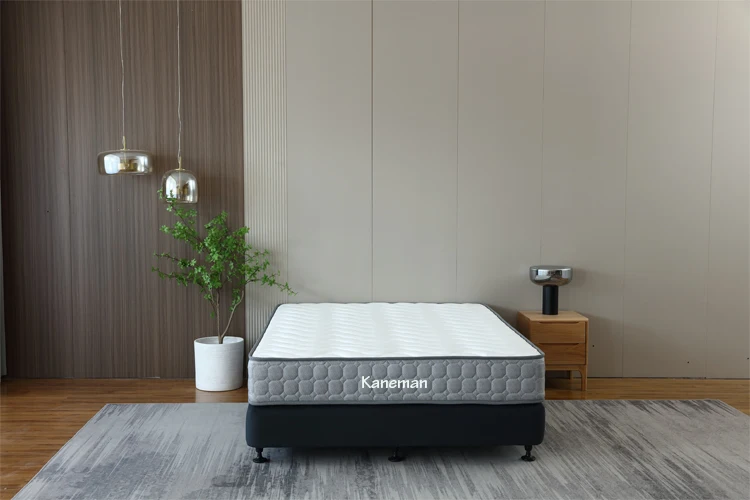 Manufacture Mattress Factory making Single Double Size Tight Top King Size Spring Mattress Pocket Spring Roll Up Mattress