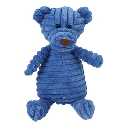 Pet Grind Teeth Training Corduroy Sound Plush Dog Toys Squeaky