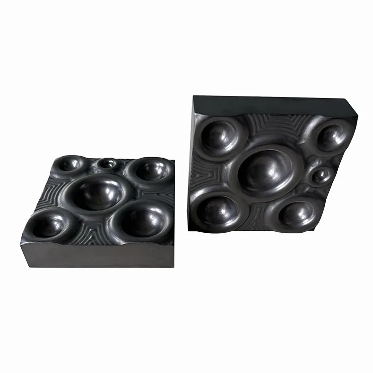 High performance custom ingot graphite glass blowing mold