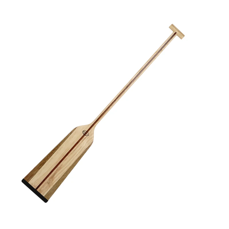 IDBF Approved Wood Dragon Boat Paddle OEM Fixed Length 1 Piece 120CM 125CM 130CM Wooden Boat Paddle
